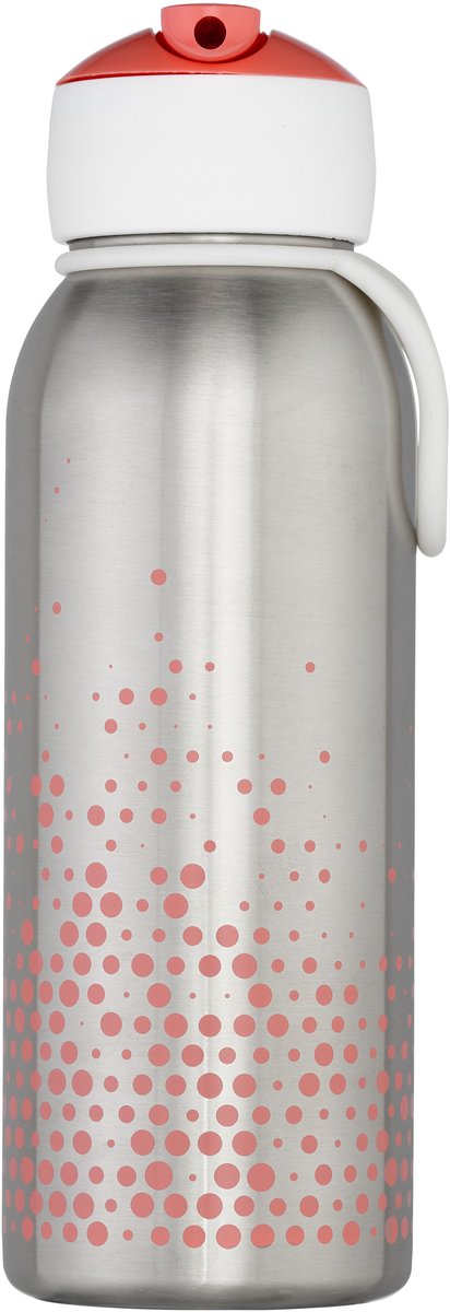 Borraccia termica Mepal flip-up campus - 350 ml - 12 ore freddo 4 ore caldo - borraccia con cannuccia per bambini - rosa