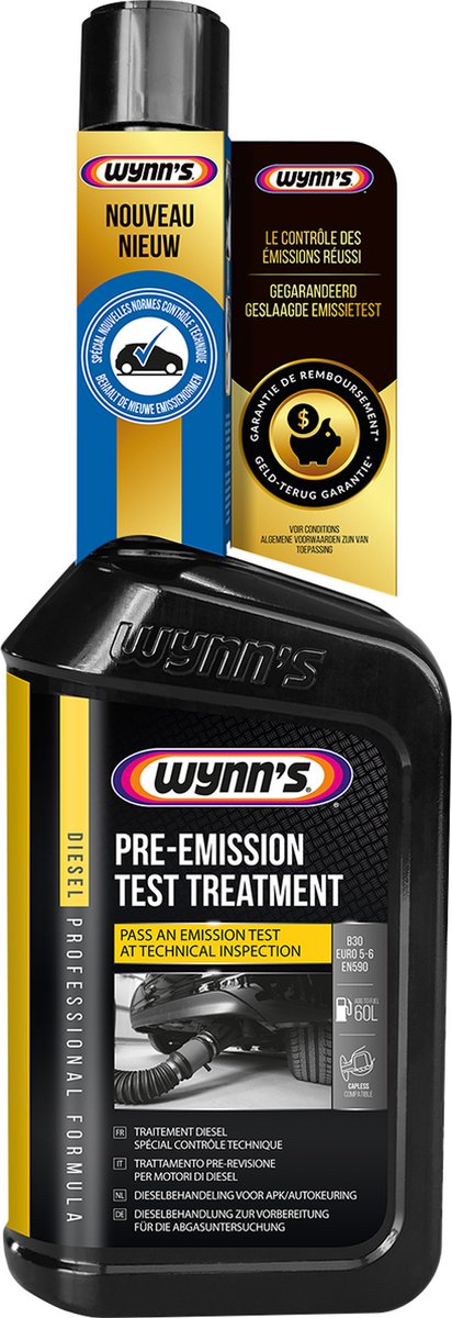 Trattamento test pre-emissione diesel Wynn's da 500 ml