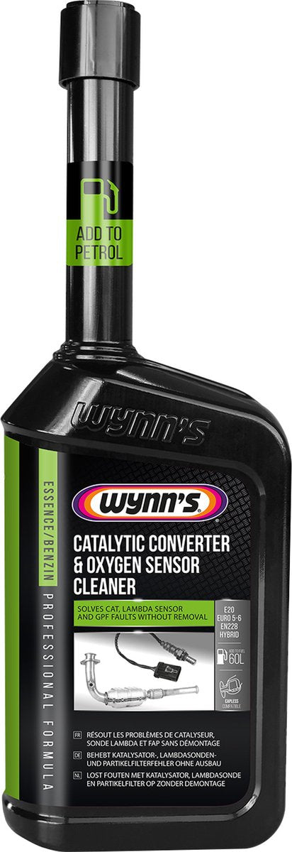 Wynn's 25692 catalytic converter and oxygen sensor cleaner