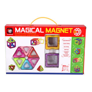 Science Magnetic Tiles Various Forms 20 Paps 6.5 CM