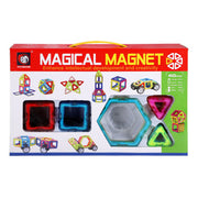 Science magnetische tegels diverse vormen 40 delig 5,5 cm - afbeelding 1