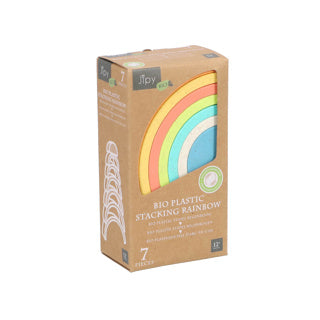 Mlitoys mlitoys bioplástico apilable arco iris 7 piezas