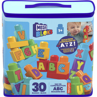 Sacca da costruzione di mega bloks ABC