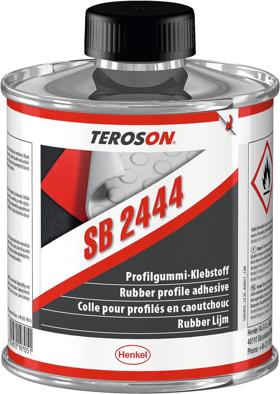 Teroson profielrubberlijm sb 2444 profile rubber adhesive 3 terokal-2444 dose