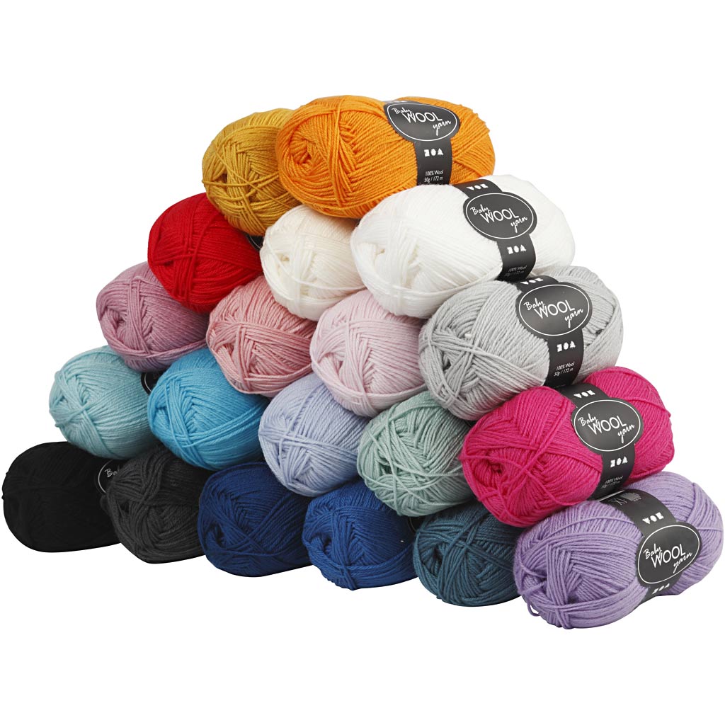 Filato baby Creative Company, 20x50 gr 1 scatola