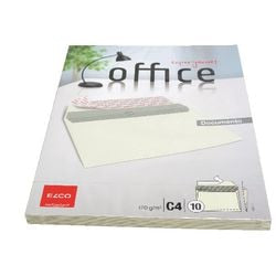Sobres elco documento c4 beige 10 piezas 120 g m²