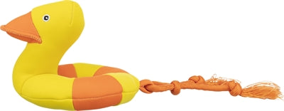 Trixie Hondenspeelgoed aqua toy duck on rope