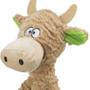 Trixie hondenspeelgoed koe pluche touw