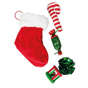 Croci Christmas Sock Cat con 4 giocattoli - afbeelding 1