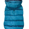 Croci Dog Coat Velveteen Blue