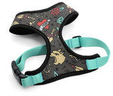 Morso Dog Harness Cody Mesh Tank de tinta reciclado verde - afbeelding 1