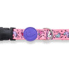 Morso collar perro reciclado dulce tweet rosa