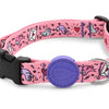 Morso collar perro reciclado dulce tweet rosa