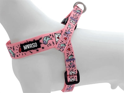 Morso Mini Dog Hard más Hard Ajustablemente Tweet dulce Rosa Pink
