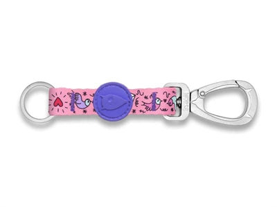 Morso llave del cable anillo reciclado dulce tweet rosa