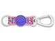 Morso llave del cable anillo reciclado dulce tweet rosa