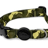 Morso collar perro reciclado de metal de metal marrón marrón