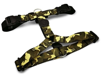 Morso Dog Harness H-H-H-H-HE RECYcled Full Metal Dog Brown