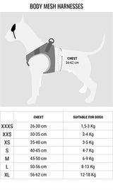 Morso hondentuig body mesh gerecycled full metal dog bruin - afbeelding 2