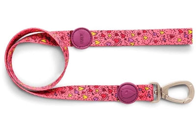 Morso Dog correa reciclado rosa piensa rosa