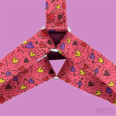 MOSO Dog Haren H-hem riciclato rosa pensa rosa