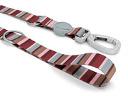 Morso hondenriem verstelbaar gerecycled skyline rood roze - afbeelding 3