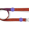 Morso hondenriem gerecycled urban lizard rood