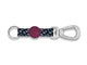 Llavero Morso key cord reciclado power flow negro