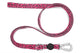 Morso dog leash adjustable recycled bubble leo pink