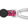 Morso dog leash adjustable recycled bubble leo pink