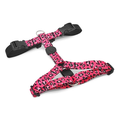 Morso Dog Harness H-Hem Bubble reciclado Leo Pink
