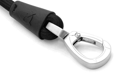 Morso Dog Belt Soft Rope Negro reciclado Negro