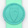 Collar Collar Dog impermeabile verde riciclato verde caraibico