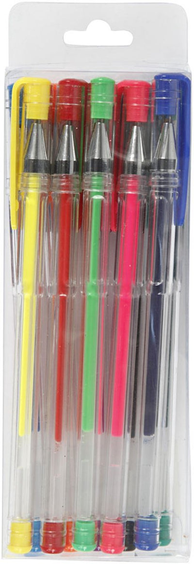 Creativ company gel pen, line width 0.8 mm, various colors, 10 div 1 box