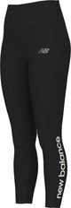New balance sport high rise graphic legging 25 dames sportbroek - black