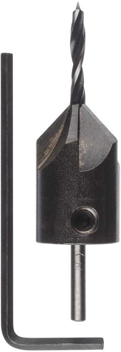 Broca helicoidal para madera con avellanador Bosch - 3 mm