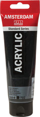 Tubo di vernice acrilica serie standard Amsterdam da 120 ml lampada nero 702
