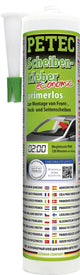 Petec 1K Window Adesive Primeless, 290ml