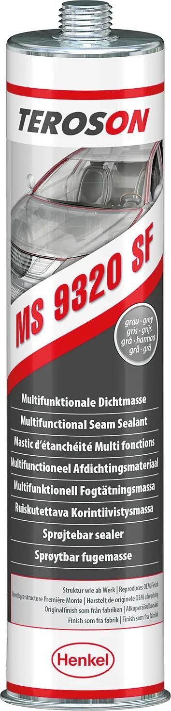 Pasta selladora Teroson ms 9320 sf terostat 9320 super fast gris 310ml