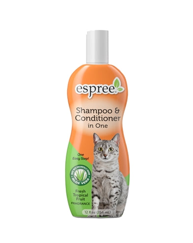 ESPREE Champú y acondicionador 2 en 1 gato