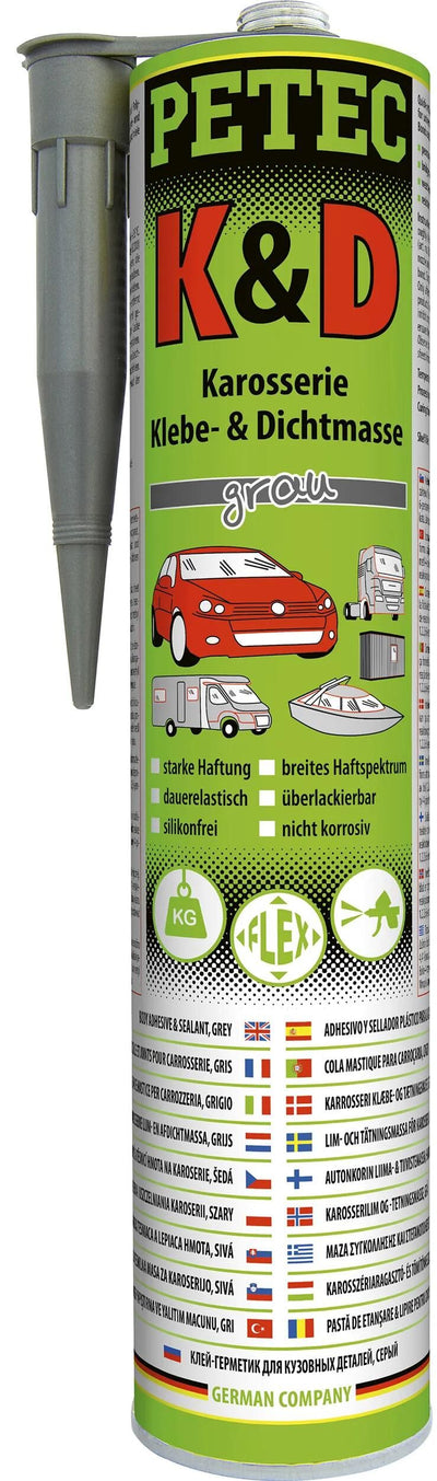 PETEC Body Sellador 310 ml de gris