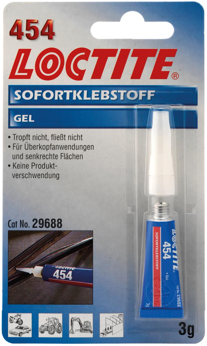 Loctite segundo pegamento 3 gr. Tubo de gel SB