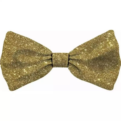 Mually Gifts de Navidad Butterfly Bow Glitter Gold