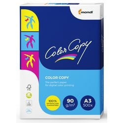 Papel mondi copia color cc390 a3 90gsm 500x blancura 160