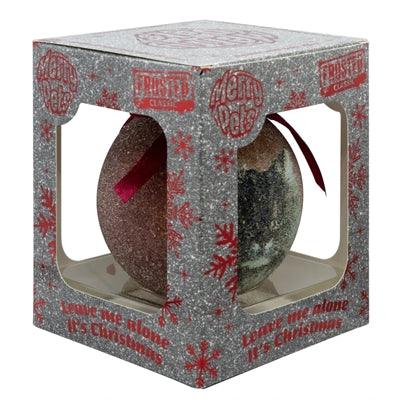 Dely Gifts Bola de Navidad Cat Grey Gray Red