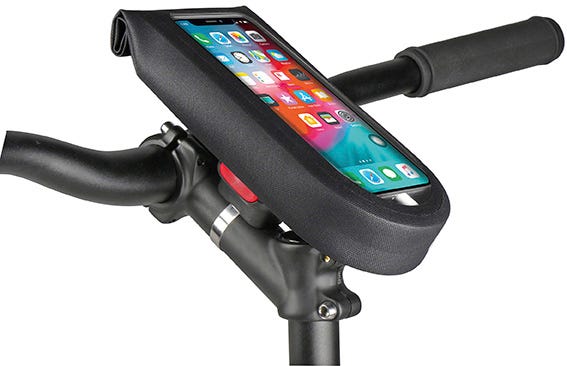 Porta cellulare Klickfix phonebag tour s nero - 414259