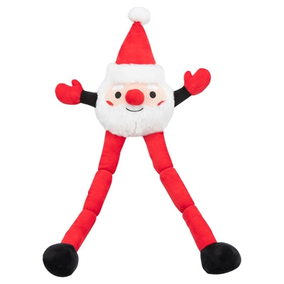 Trixie Xmas Babbo Natale con gambe lunghe Plush