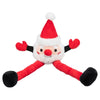 Trixie Xmas Babbo Natale con gambe lunghe Plush