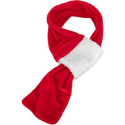 Trixie Xmas Scarf Velvet Look Red White - afbeelding 1
