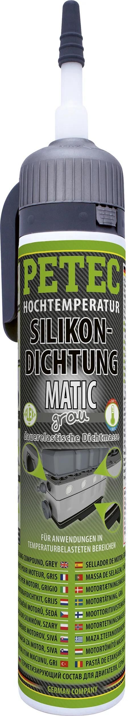 Petec Silicone Seal Matic SD 200 ml Gray